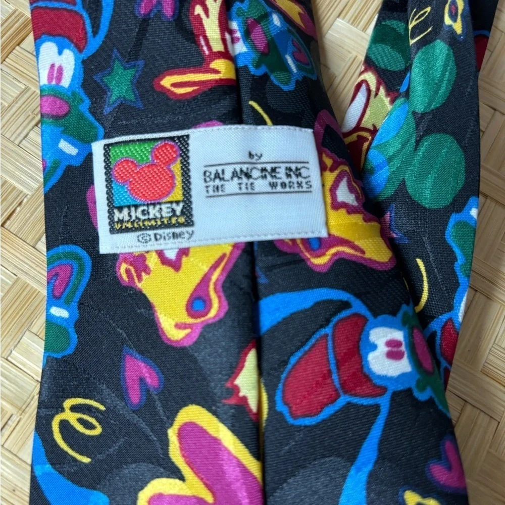 Vintage Disney Mickey Unlimited Necktie by Balancine